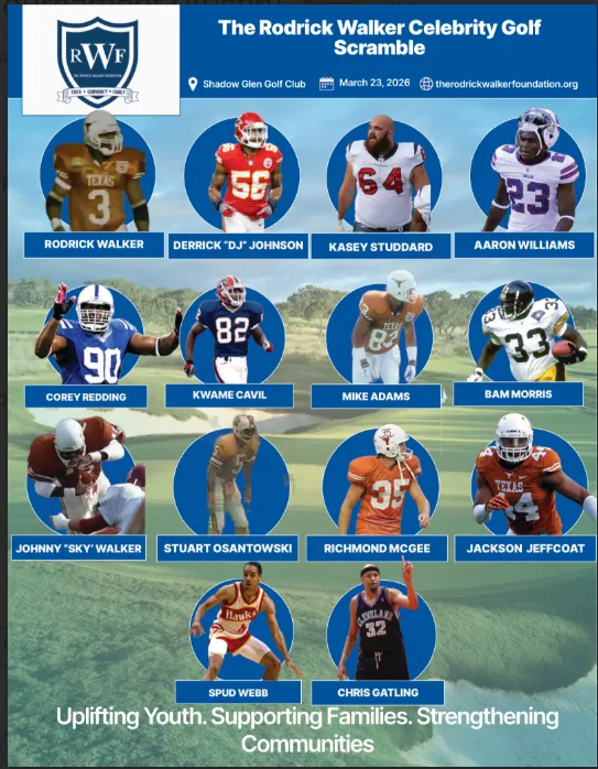Celebrity golf scramble guest lineup, part one