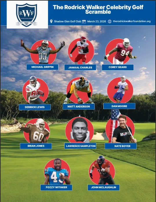 Celebrity golf scramble guest lineup, part two